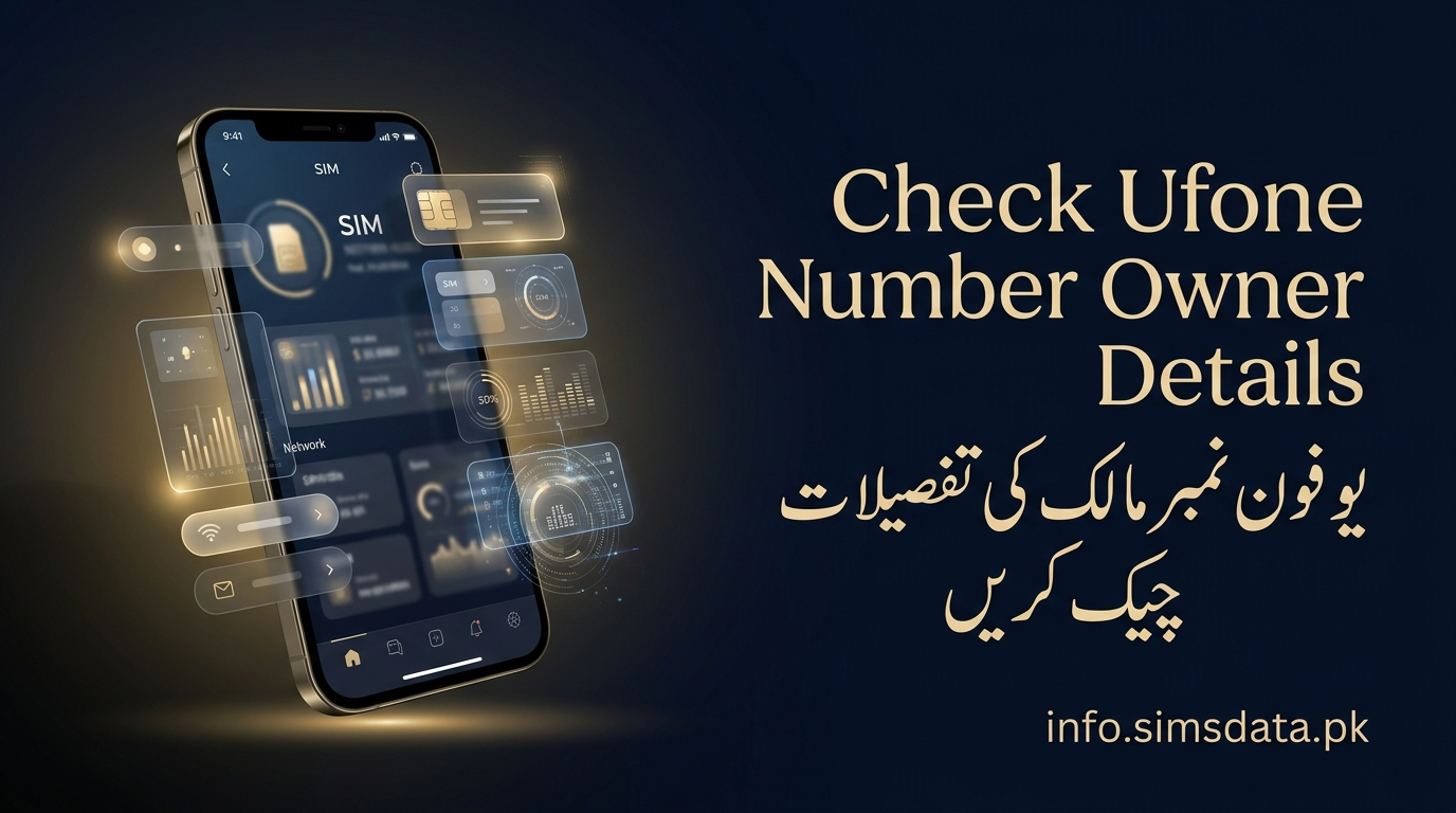 Check Ufone Number Owner Details