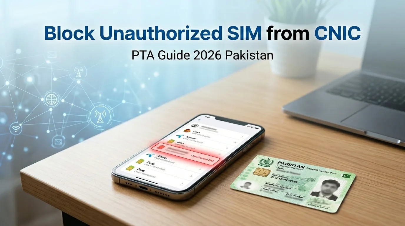 Block Unauthorized SIM from CNIC – Complete Guide 
