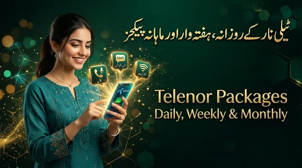 Telenor Packages Daily, Weekly and Monthly 