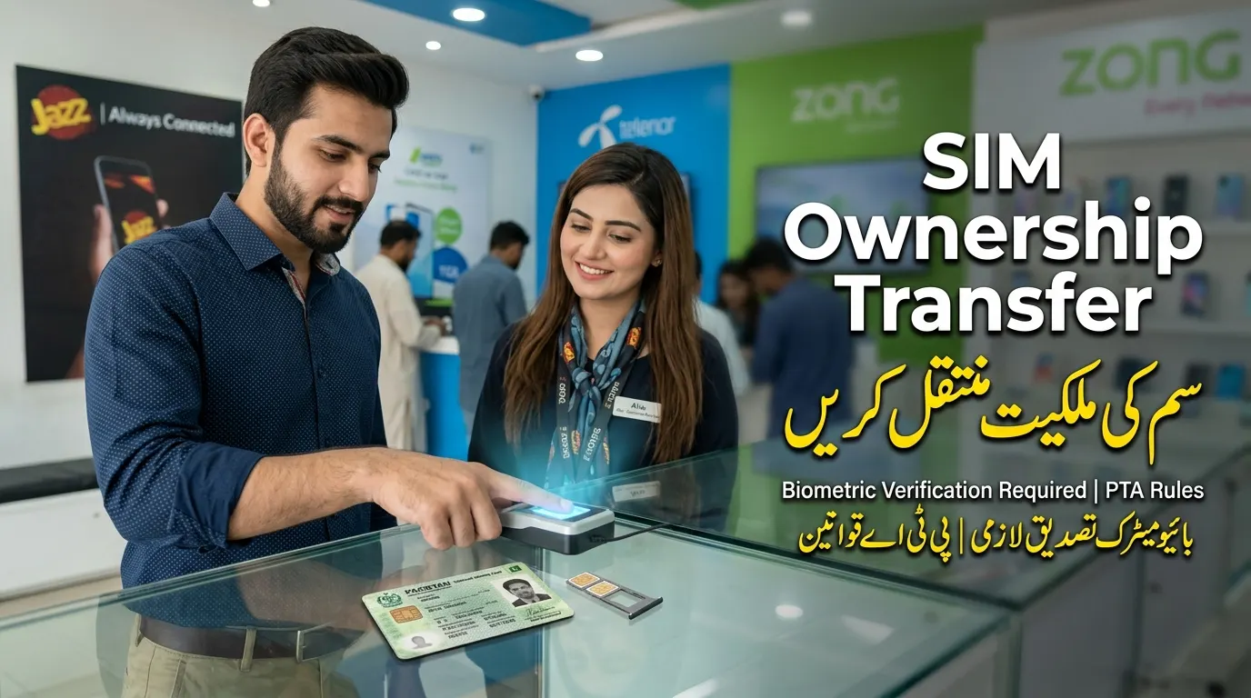 Transfer SIM Ownership in Pakistan – Complete Guide
