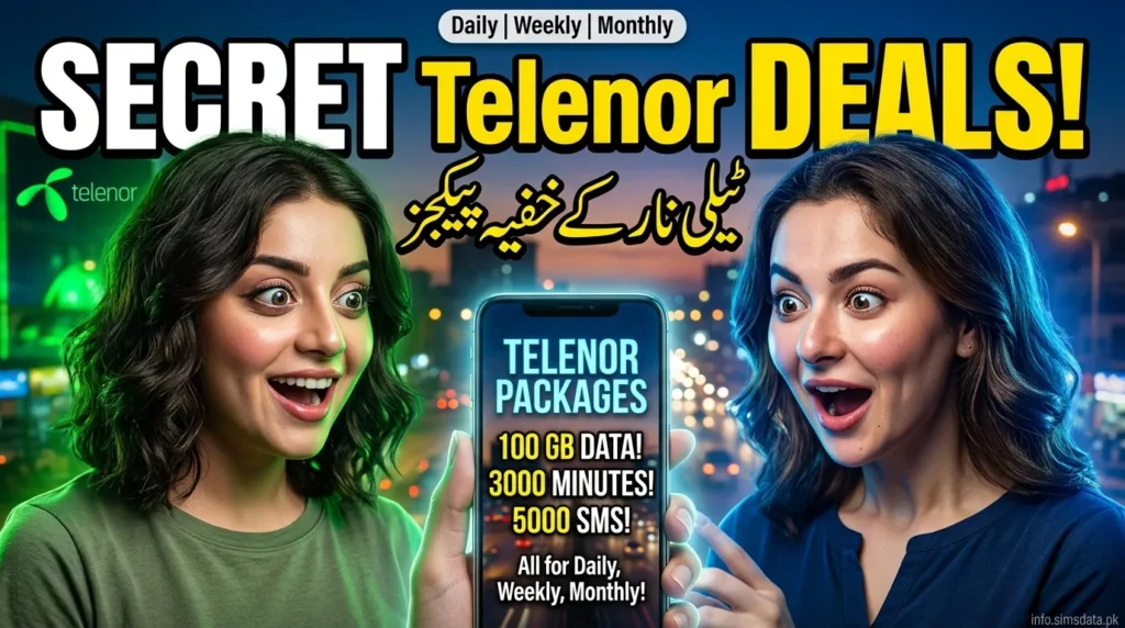 Telenor Packages Daily, Weekly and Monthly 
