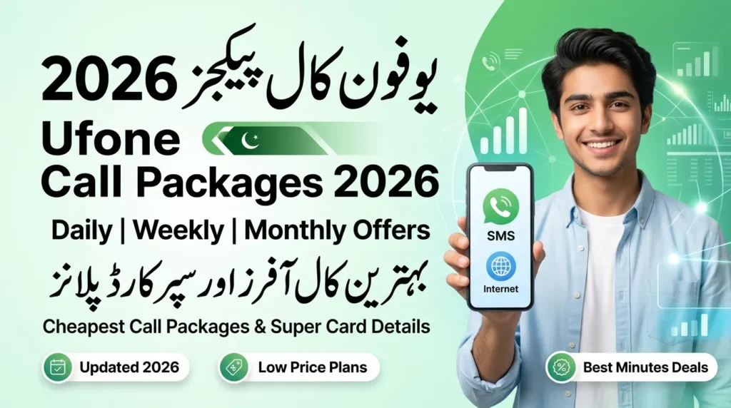 Latest Ufone call packages 2026