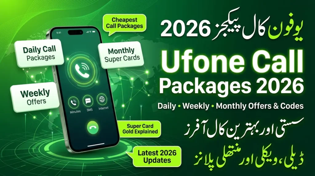 Cheap Ufone monthly bundles Pakistan